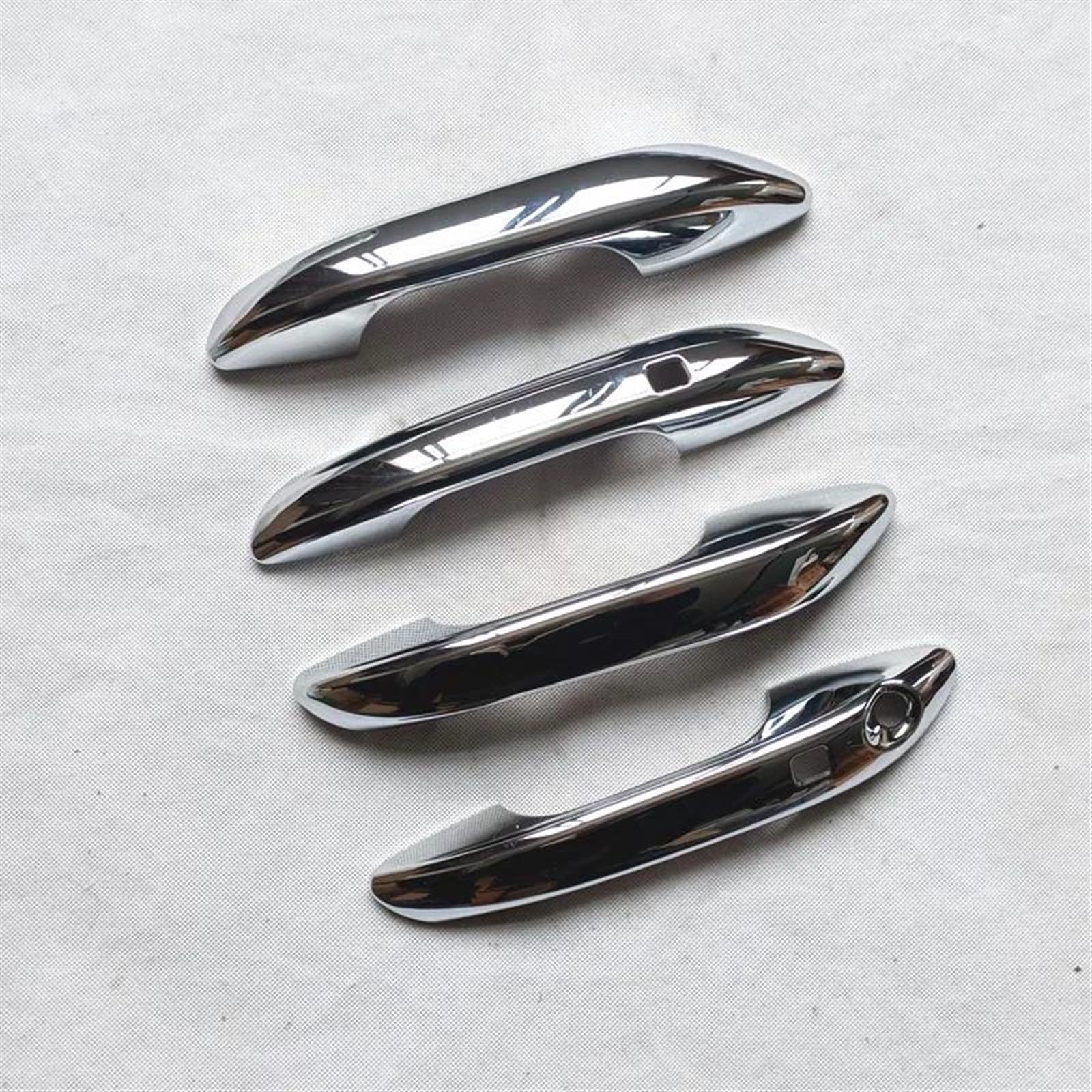 KJHOPY Car Exterior Door Handle Cover Styling Accessories Stickers Trim for Hyundai I10 2020-2023 LHD Exterior Door Handle