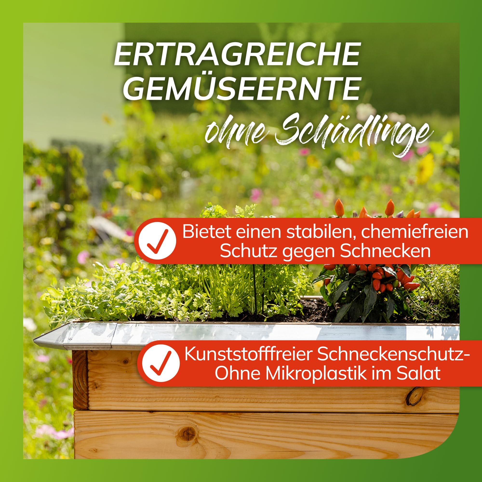 Schneckenzaun für Hochbeete 4er-Set Eckteile Metall 21cm x 10,5cm x 3,3cm | Schneckenabwehr, Schneckenstopp, Schneckenkante, Befestigungsset für Schneckenblech,Schneckenfalle
