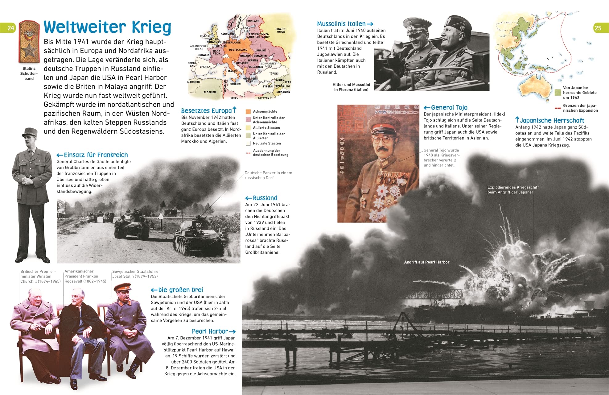 memo Wissen entdecken. Der Zweite Weltkrieg: 1939-1945. Das Buch mit Poster!