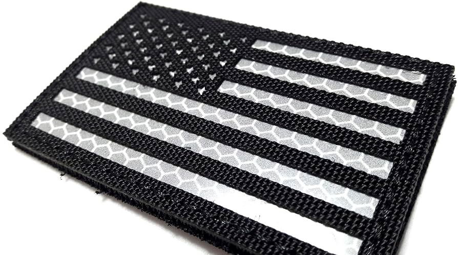 米軍実物未使用品 アメリカ海軍 NWU Type2 IR フラッグ パッチセット 米軍実物未使用品 アメリカ海軍 NWU Type2 IR フラッグ パッチセット