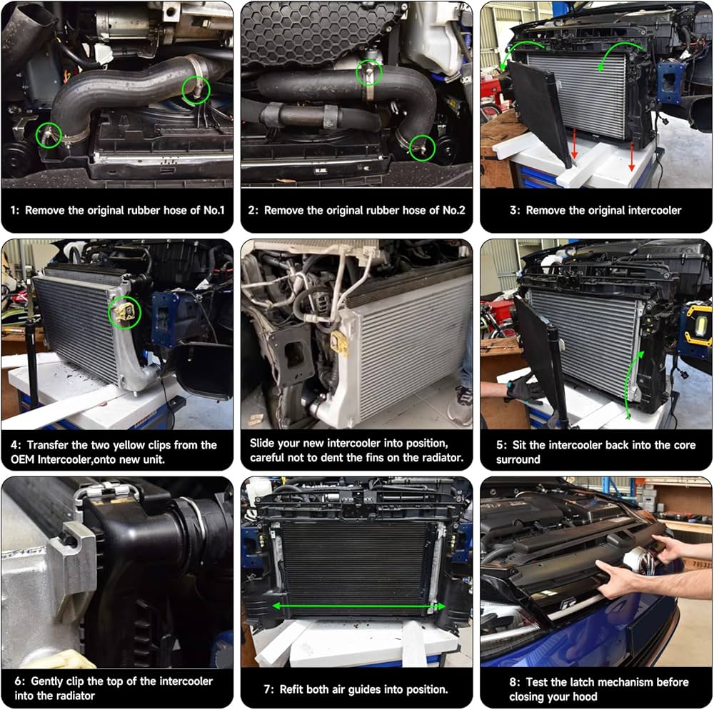 WAGNER INTERCOOLER INSTALL ON MY AUDI S3 8V FACELIFT FRONT, 53 OFF