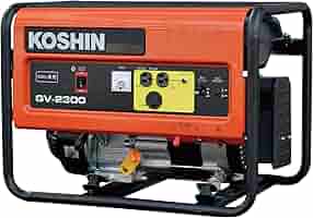 Amazon | 工進(KOSHIN) スタンダード 発電機 (定格出力2.3kVA