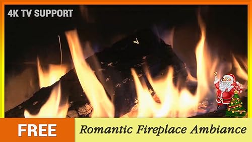 ambiente de lareira romântico gratuito HD - aproveite as férias de Natal refrescadas no inverno na s