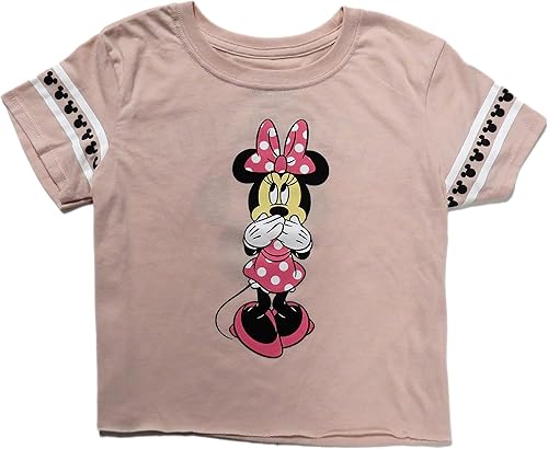 Disney Camiseta corta Minnie Mouse para niñas