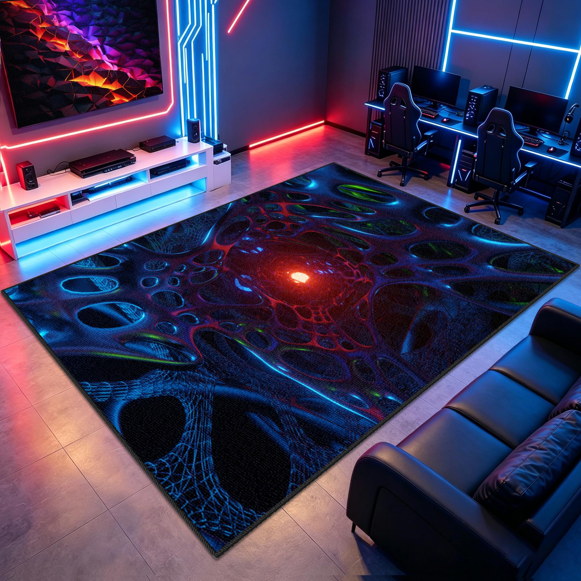 Tapis de jeu pour chambre de garçon et espace gaming