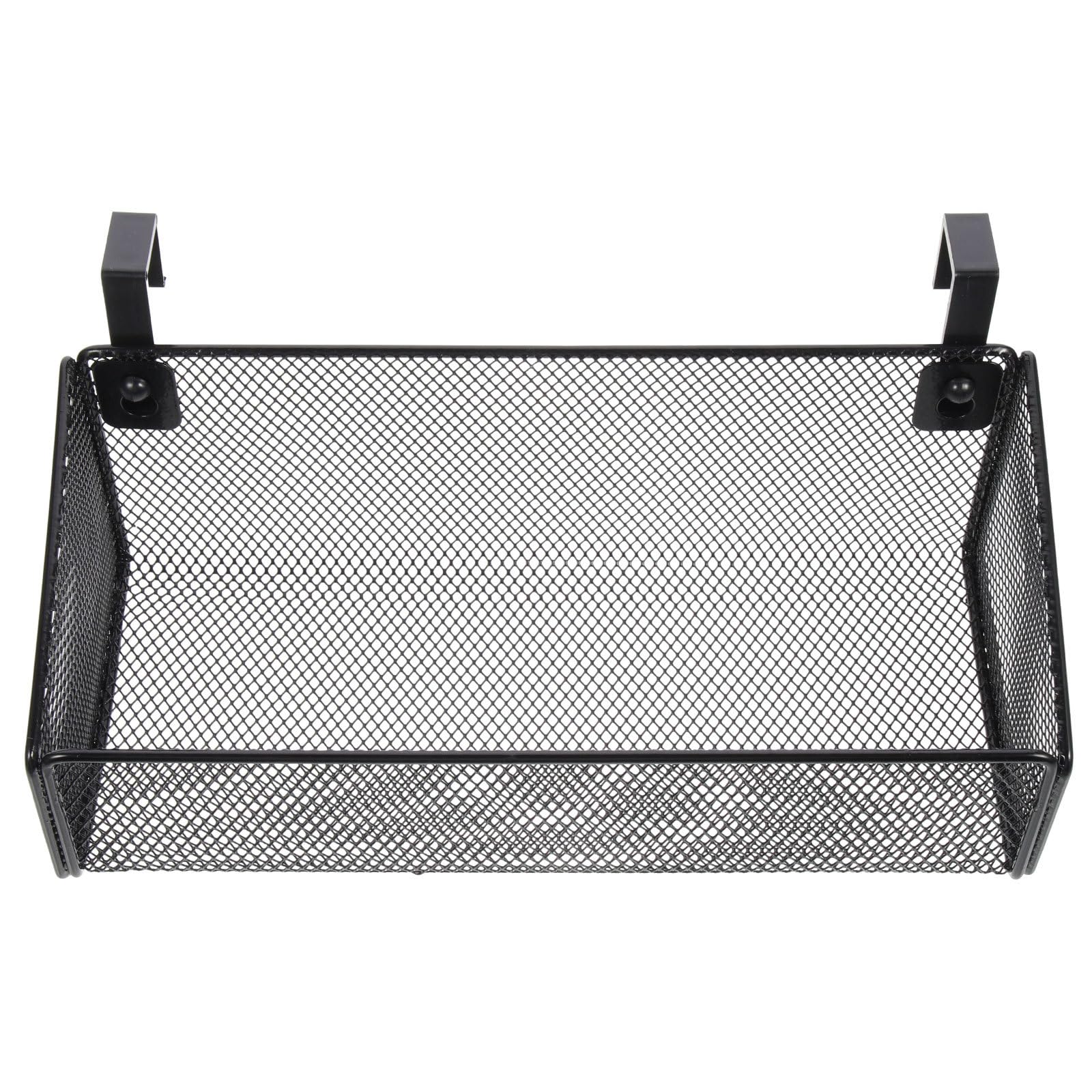Cesta Colgante de Metal Negro para Cama, Hogar y Dormitorio