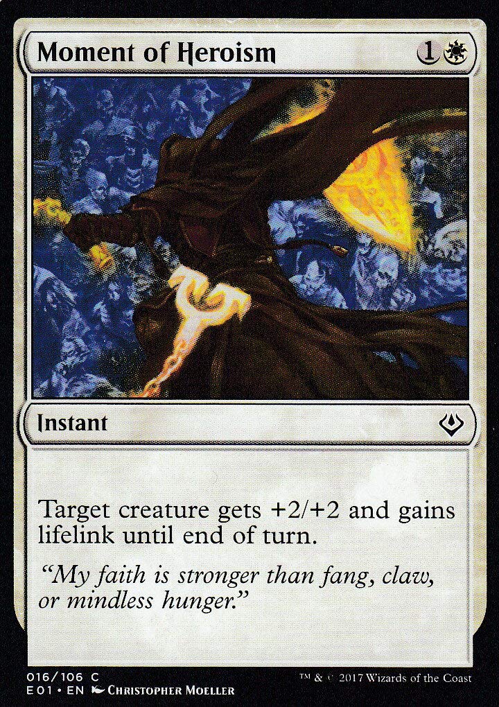 Amazon.co.jp: マジックザギャザリング MTG E01 EN 016 勇壮の時