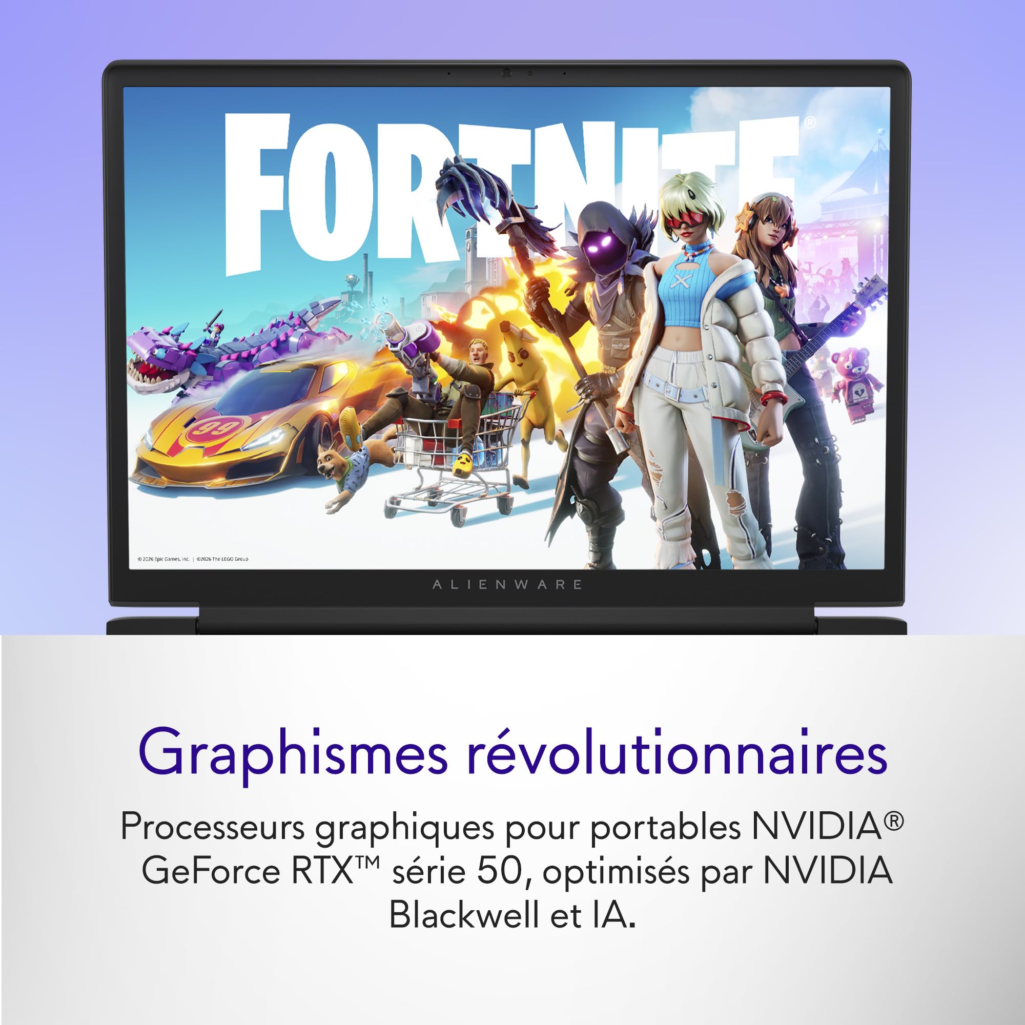 Ordinateur Portable Alienware 15 - Intel Core 7 240H, NVIDIA RTX 5060