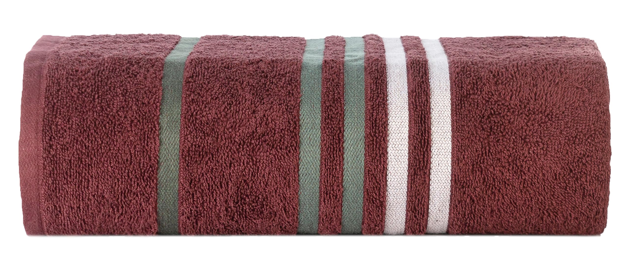 Casa Copenhagen Egyptian Cotton Towels for Bath | Bath Towel - Soft & Absorbent | 500 GSM | 1 Piece Bath Towel for Men/Women | 60 cms x 120 cms - Exotic Collection & Color : Windsor Wine