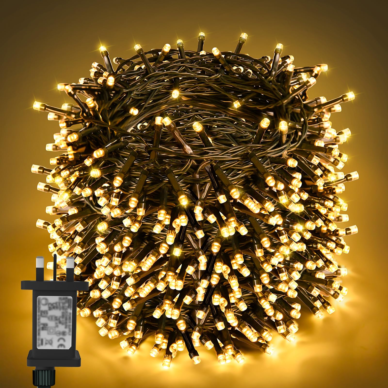 Etopgo 40M 400 LED Christmas Tree Lights