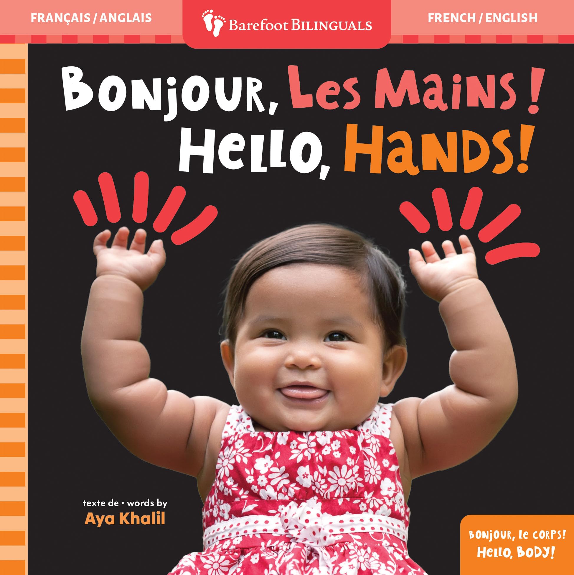 Hello, Hands! (Bilingual French & English) (Barefoot Bilinguals)