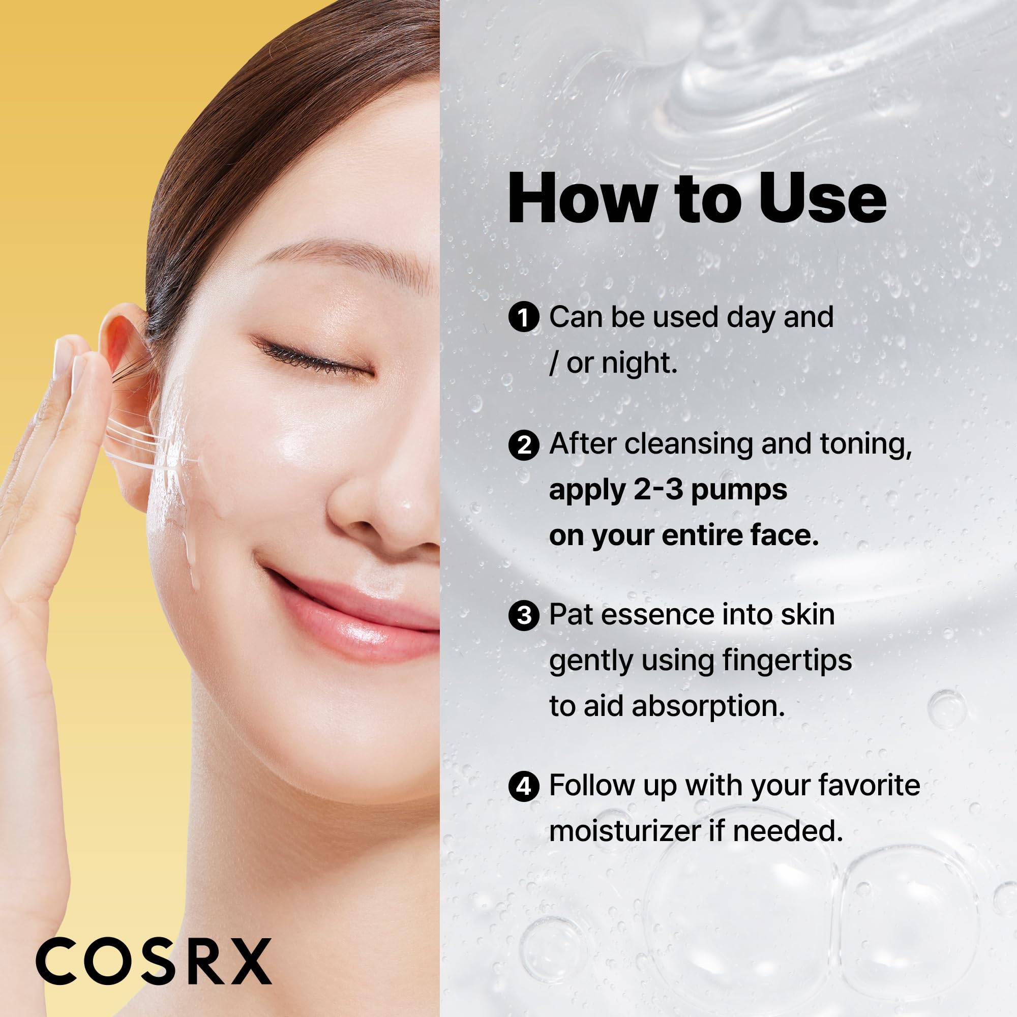 Cosrx Snail 96 Muzin-Power Essence 100 Ml Serum do Twarzy, Biały/Czarny, 100 ml