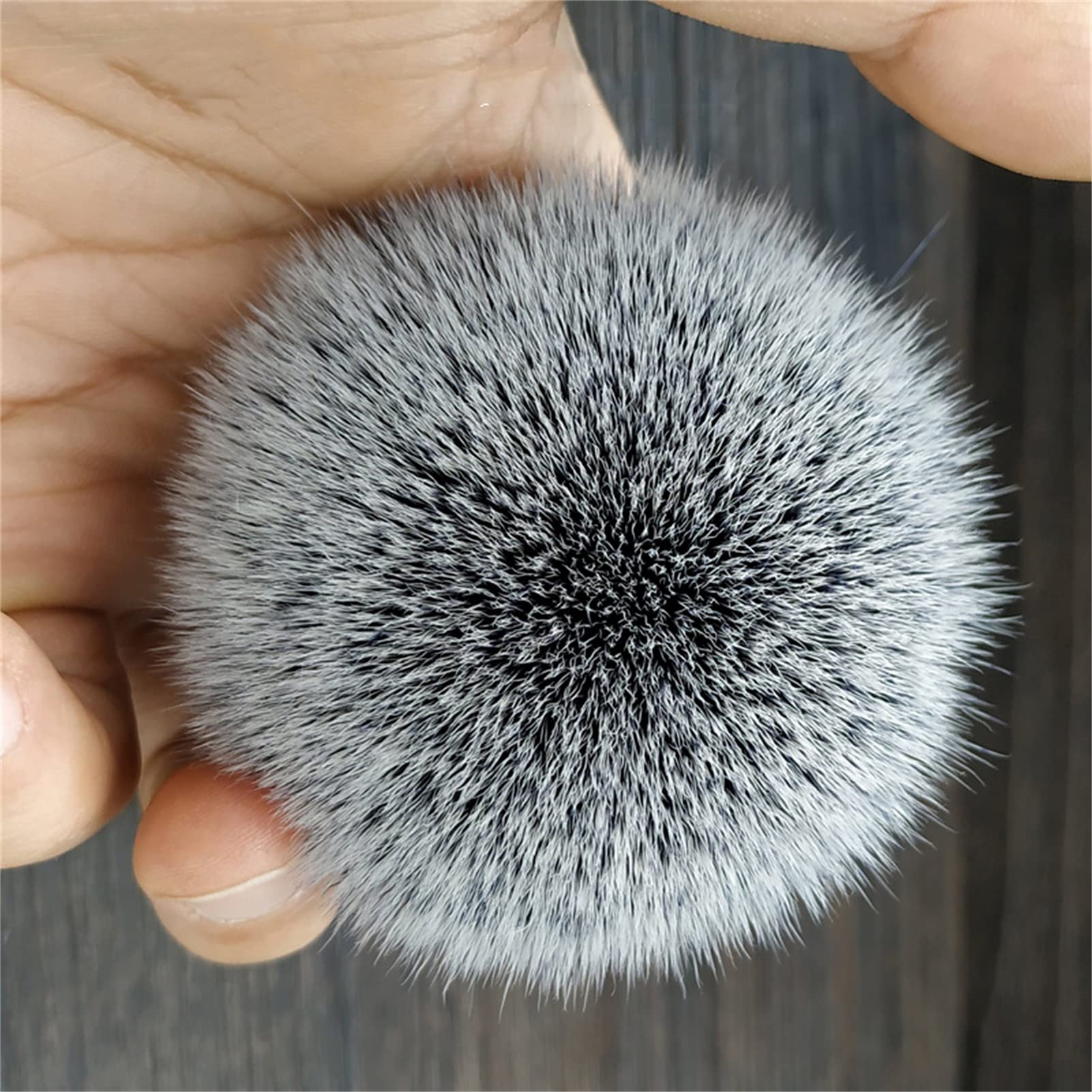 Brocha de Afeitar Hecho a Mano Compacto Barba Espuma Cepillo Durable Mango de Resina Hombre Brocha de Afeitar húmeda
