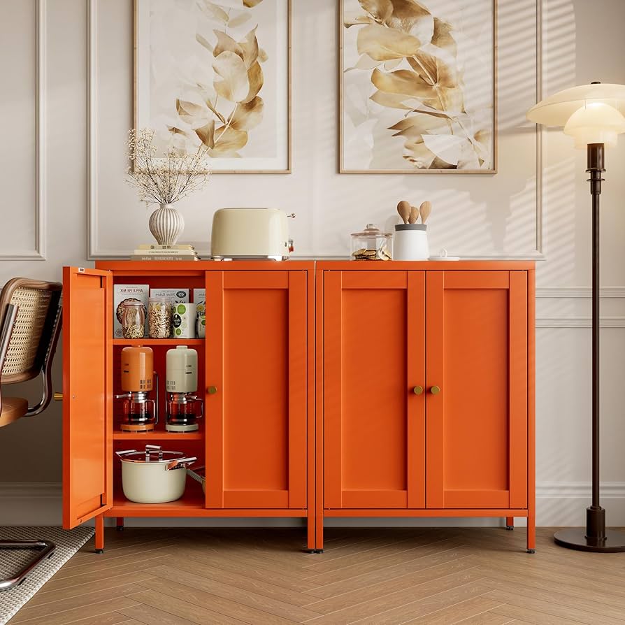 【福岡市限定】【展示品・未使用品】キャビネット サイドボード 収納棚 サイドボード キャビネット 90cm 開き扉 国産 収納棚 完成品 リビング