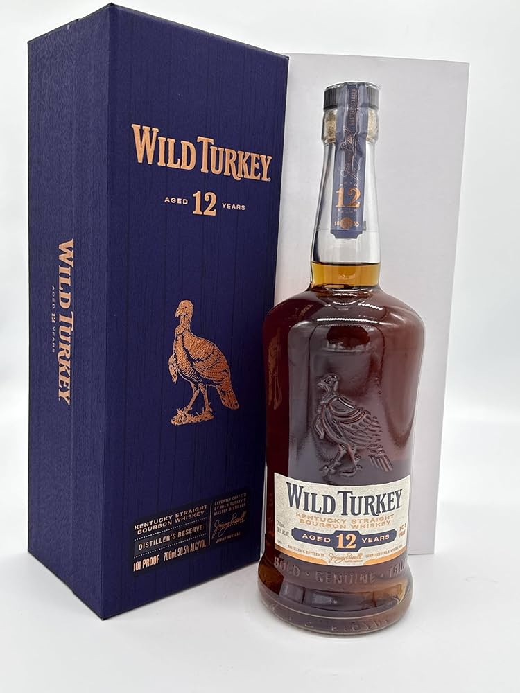 Wild Turkey 12年 バーボンウイスキー Amazon.co.jp: WILD TURKEY ワイルドターキー 12年 50.5度