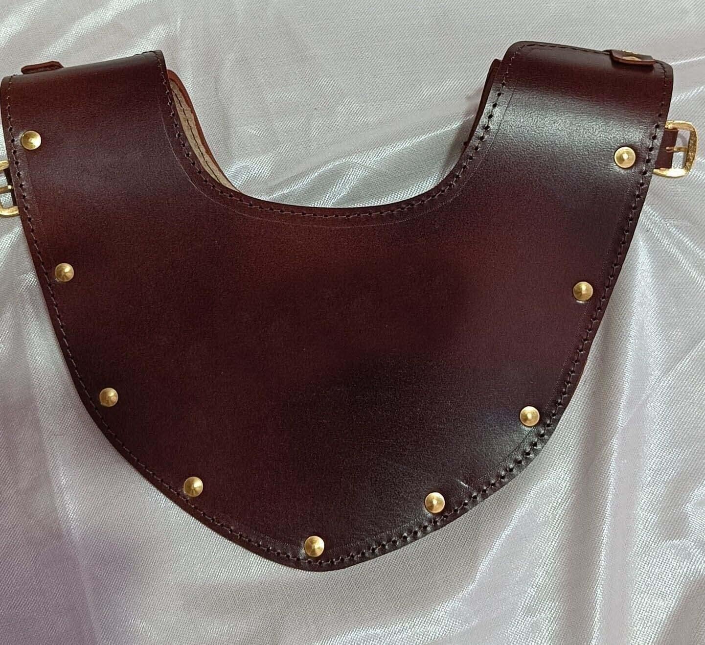 Medieval Armor Gorget genmen Leather Body by Dream Land & Greenfild
