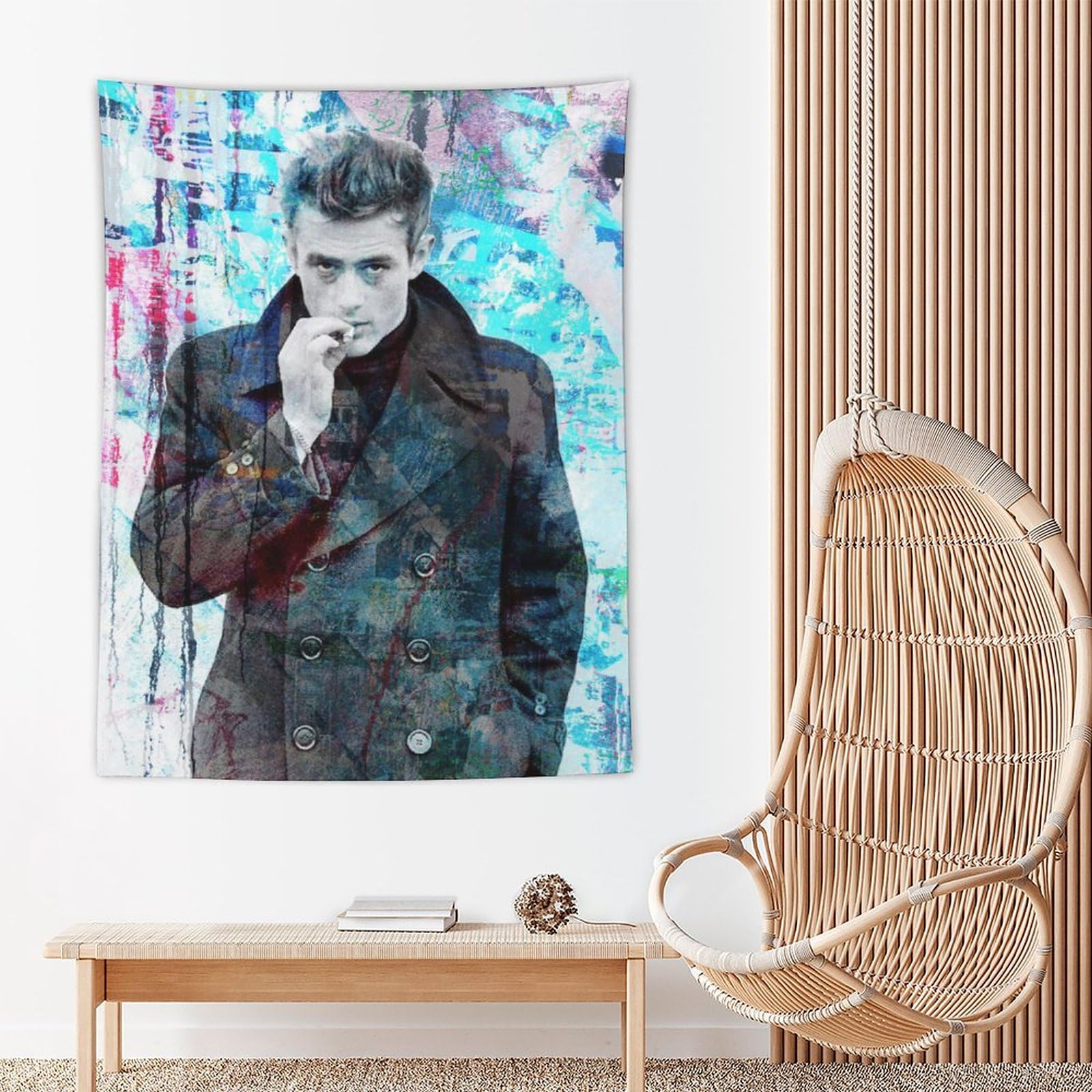 ジェームズ・ディーン　タペストリー Amazon.co.jp: ジェームズ・ディーン in フェイディングカラー