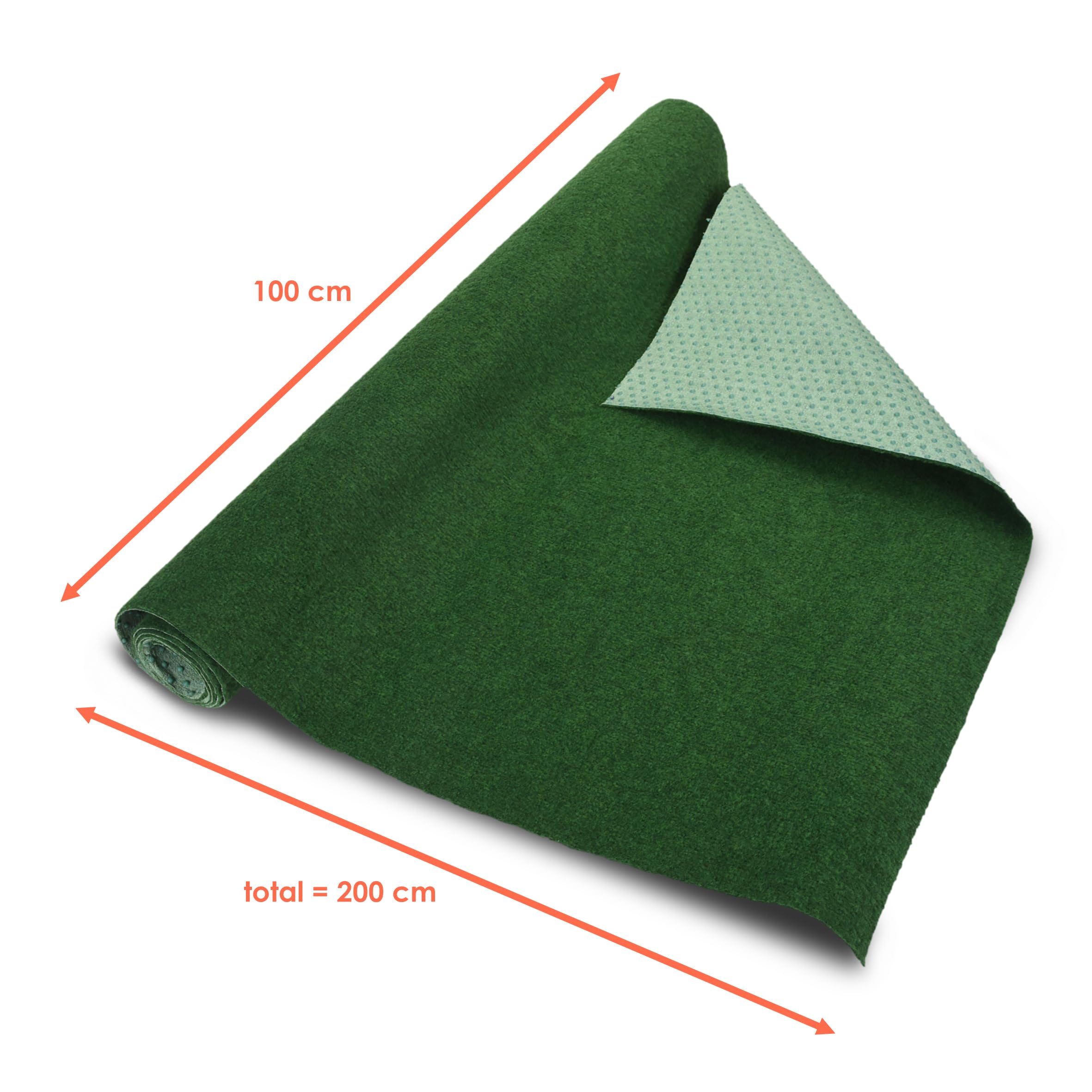 Tapis Gazon Artificiel Bimiti 200x300 Cm - 3 Cm Épaisseur