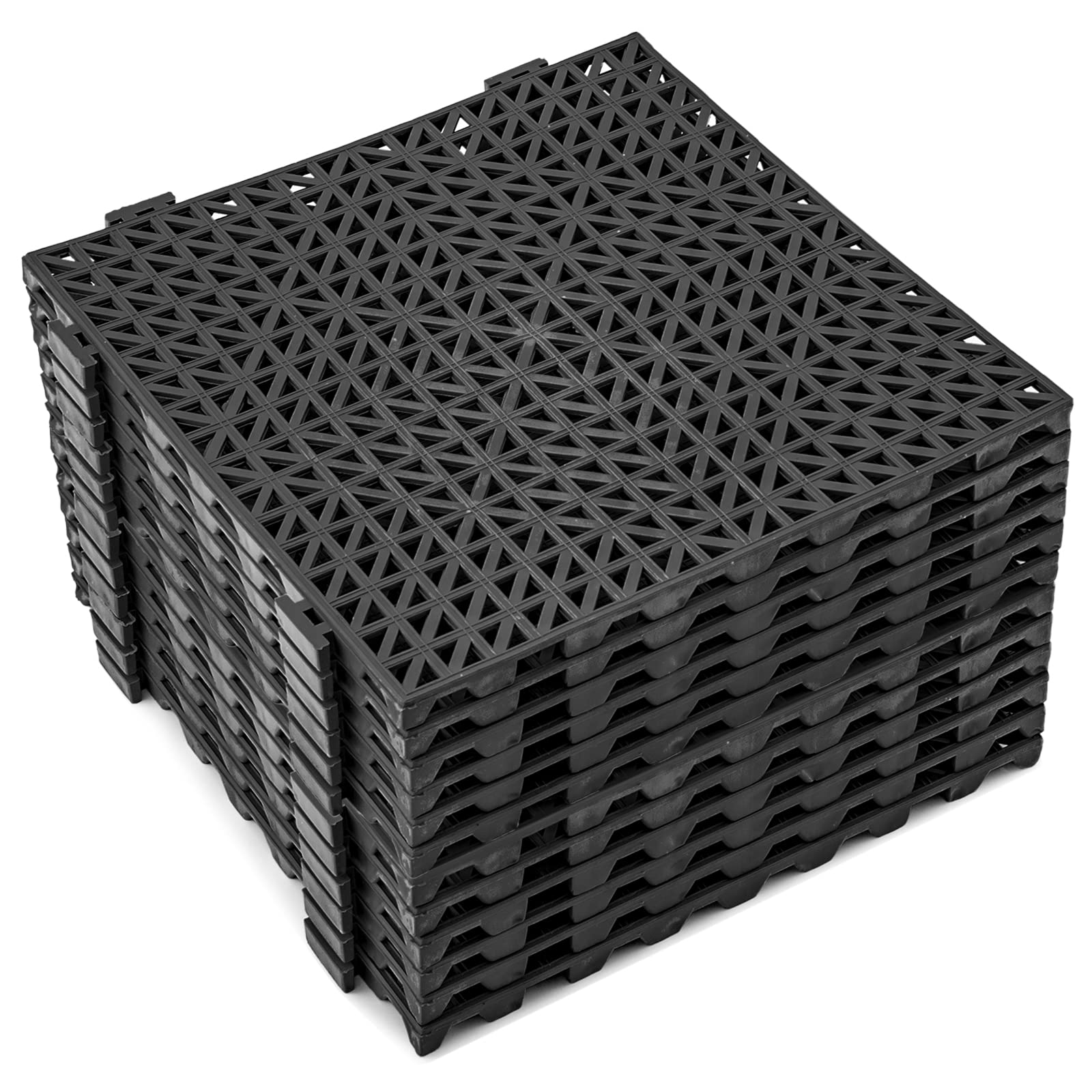 Buy Interlocking Cushion Anti igue Pool Floor Mat 12 Pack Heavy Duty