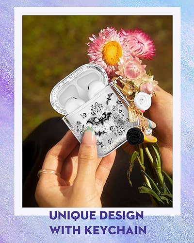 Miniatura 5 de Coralogo Funda para Airpods de 21 generación  Quicksand Liquid Kawaii Cute Mujer Girl Women Sparkle Glitter Bling Bling Bling Adorable Elegante