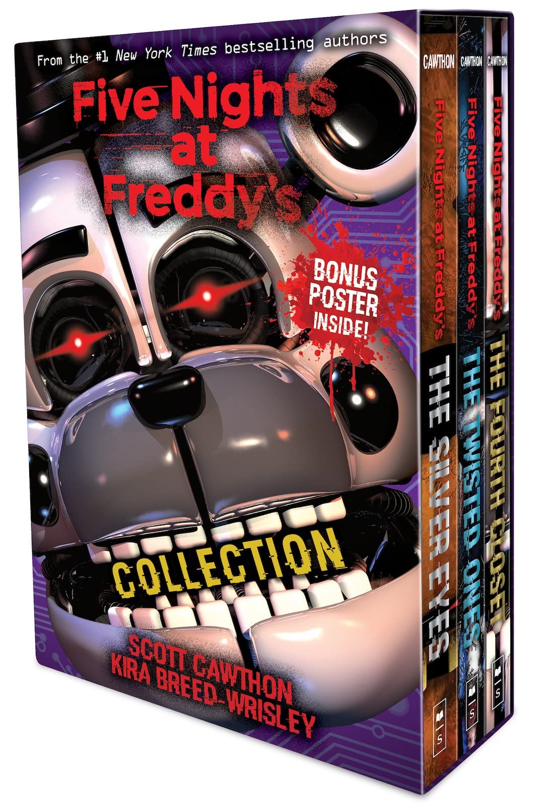 Five Nights At Freddy's 3 Books Collection by Scott Cawthon - Paperback