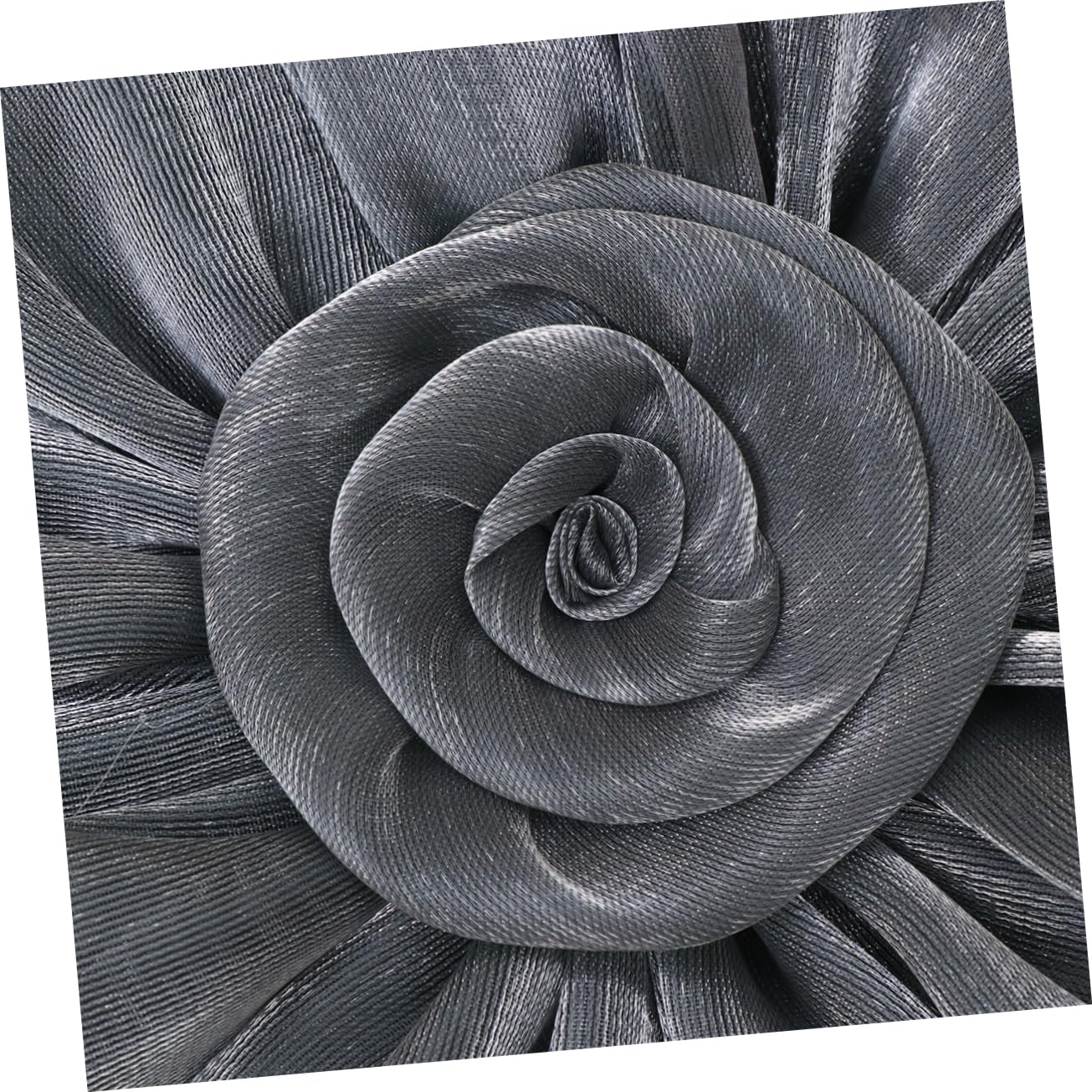 Boucle de Rideau Créative 2 Pièces en Tissu, Forme Fleur