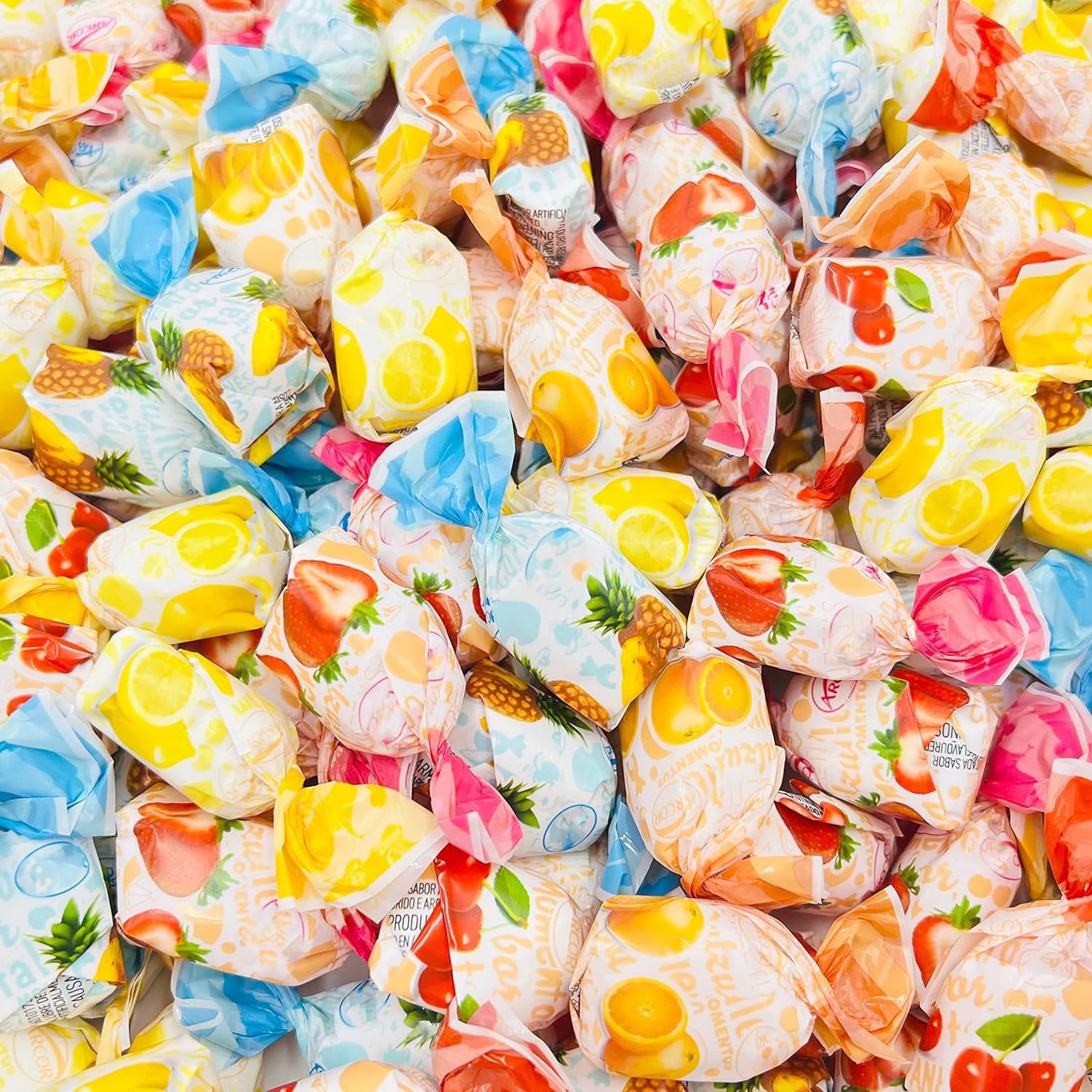 Arcor Fruit Filled Hard Candy | 1 Pound Bag - Approx. 60 Count | Old-Fashioned Bon Bons