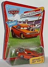 Disney / Pixar CARS Movie 1:55 Die Cast Car Series 4 Race-O-Rama Impound Snot Rod Chase Piece!