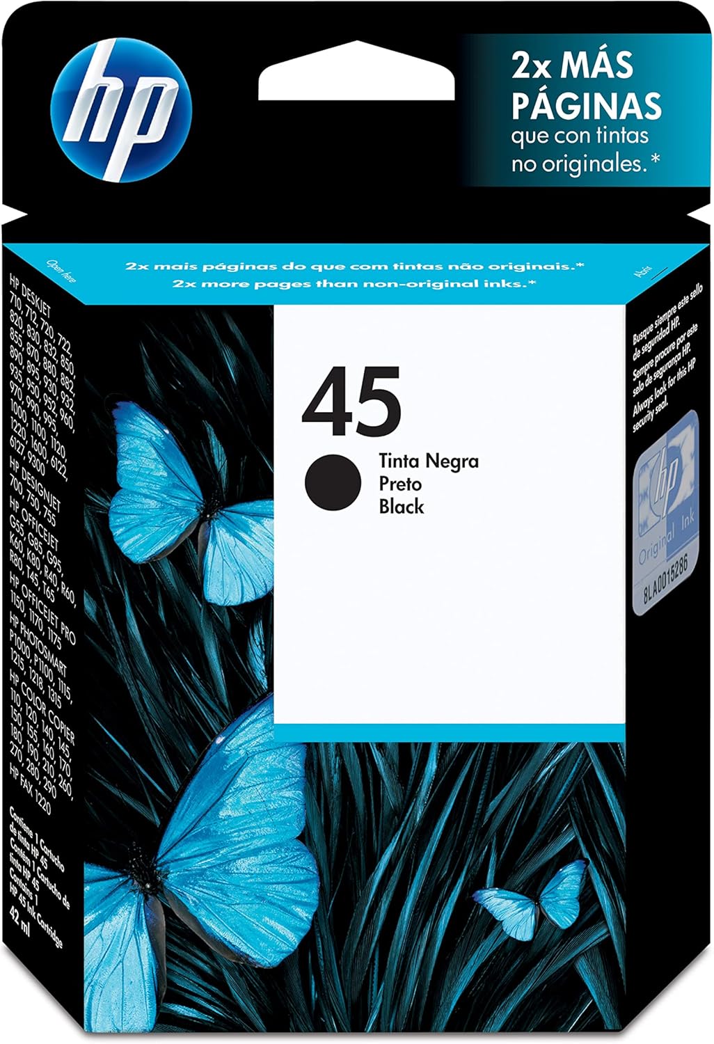 Cartucho de Tinta HP 51645AL (45) Preto: Review Testado por 30 dias