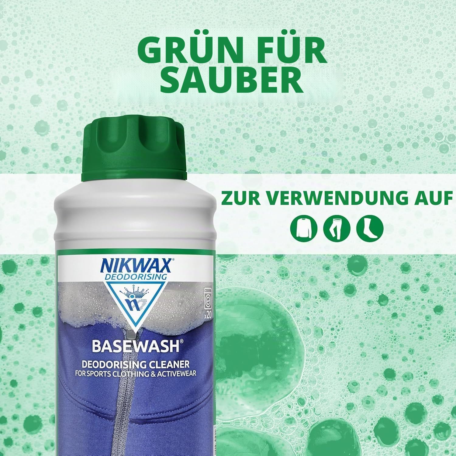 Nikwax Base Wash Hochleistungswaschmittel 1lt