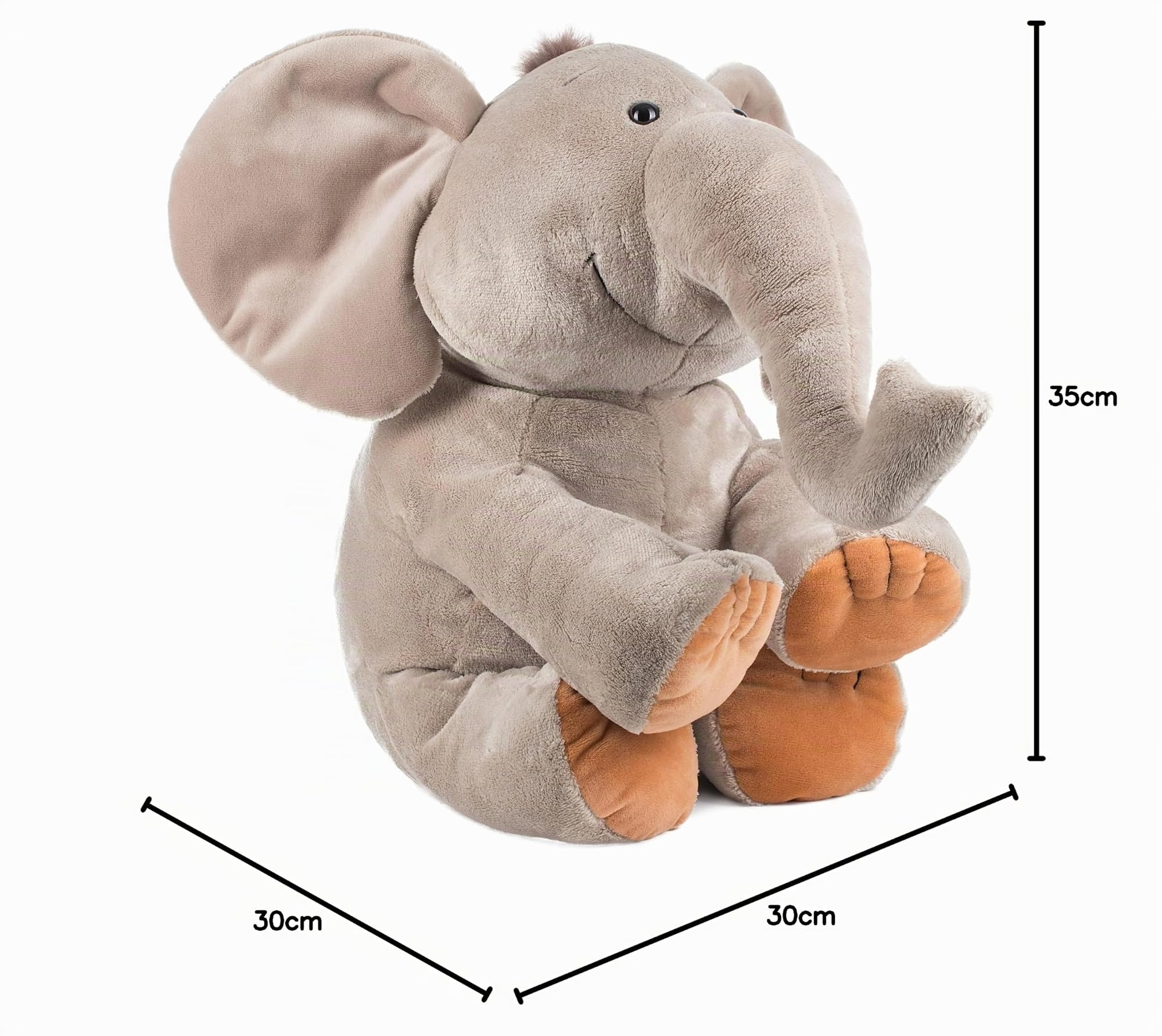Schaffer 4234 elefante di peluche Sugar 41 cm