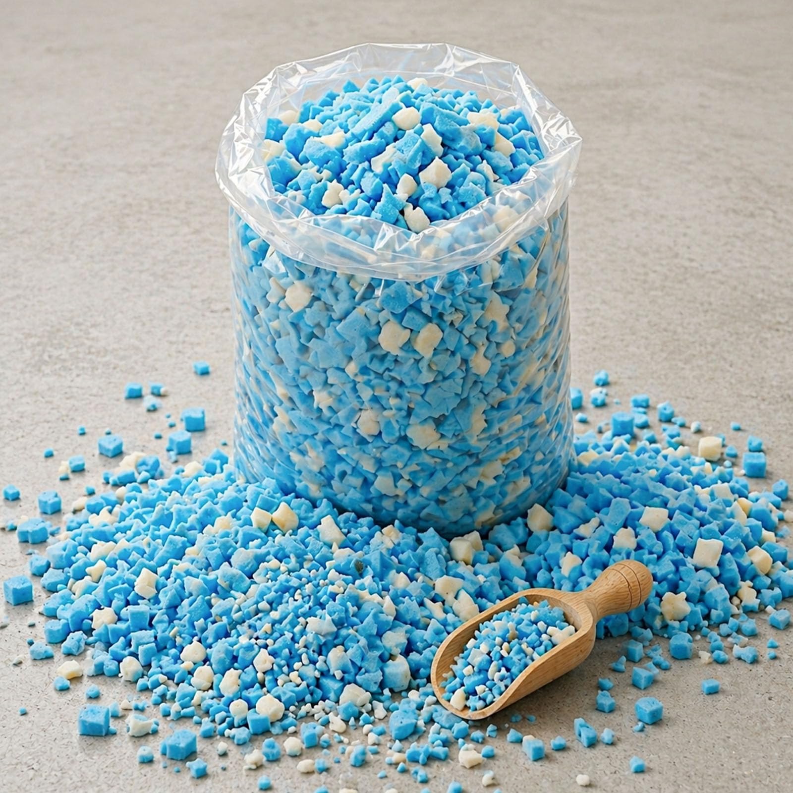 Feature Home Shredded Foam - Foam Crumbs - Foam Bits/Flakes Can be Used for Bean-Bags (15 kg)
