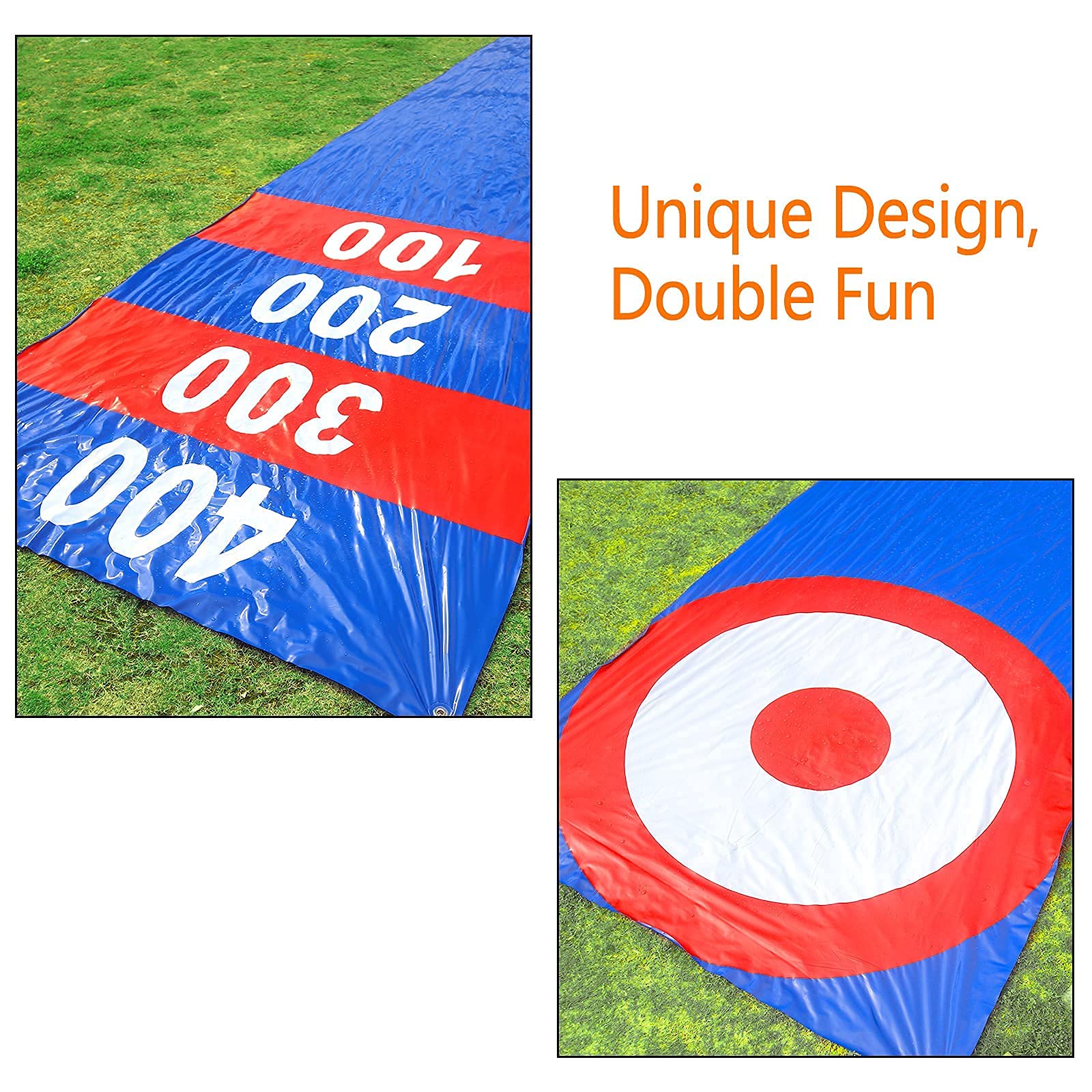 Buy AUBESTKER Kids Slip and Slide Water Slide 33 FT Backyard Water Toys