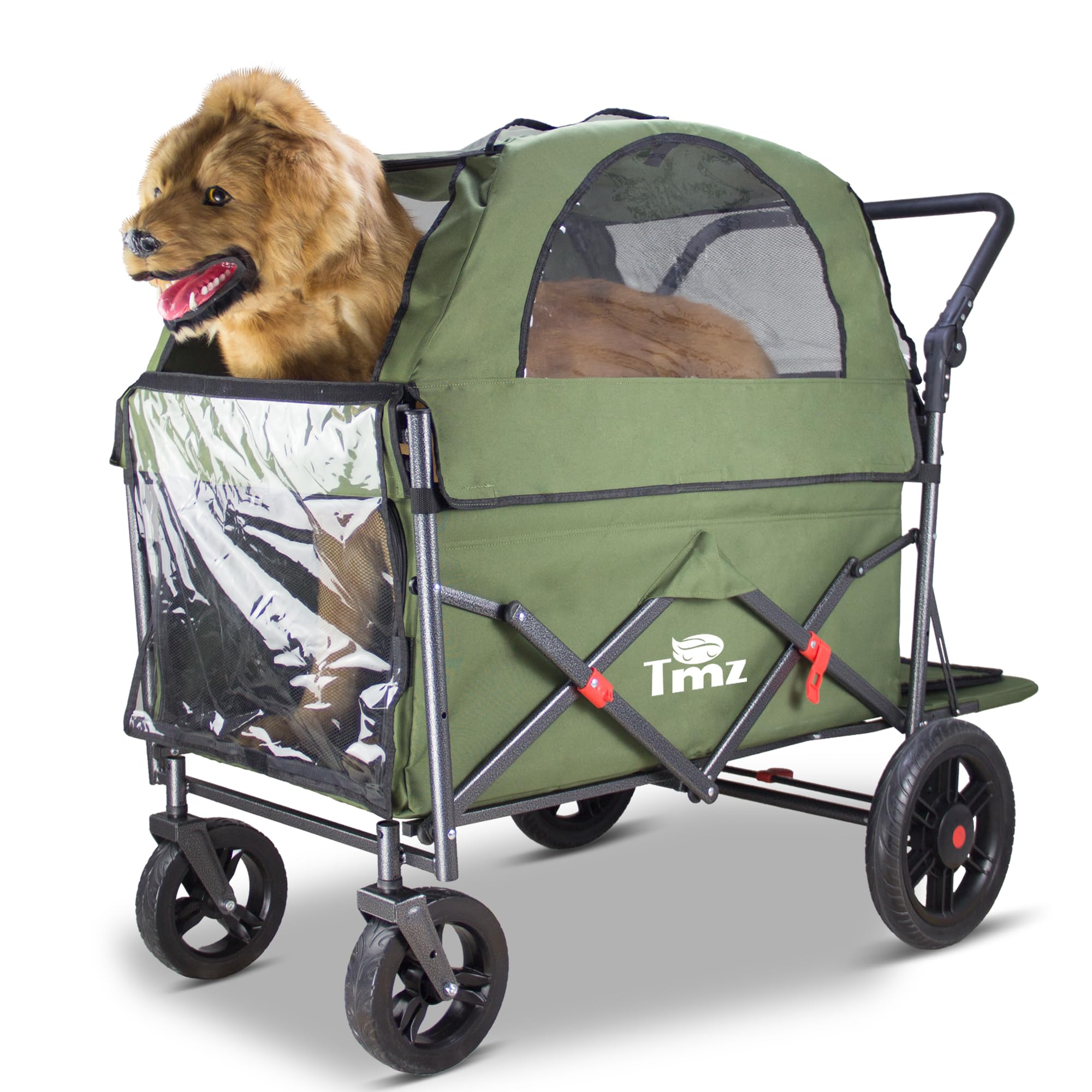 Amazon.co.jp: TMZ ペットカート大型犬・中型犬 多機能キャンプカート