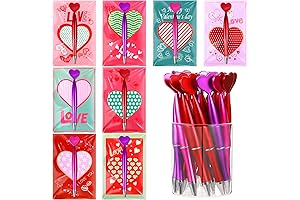 24 Valentines Day Cards for Kids School Valentine's Day Card with Pens