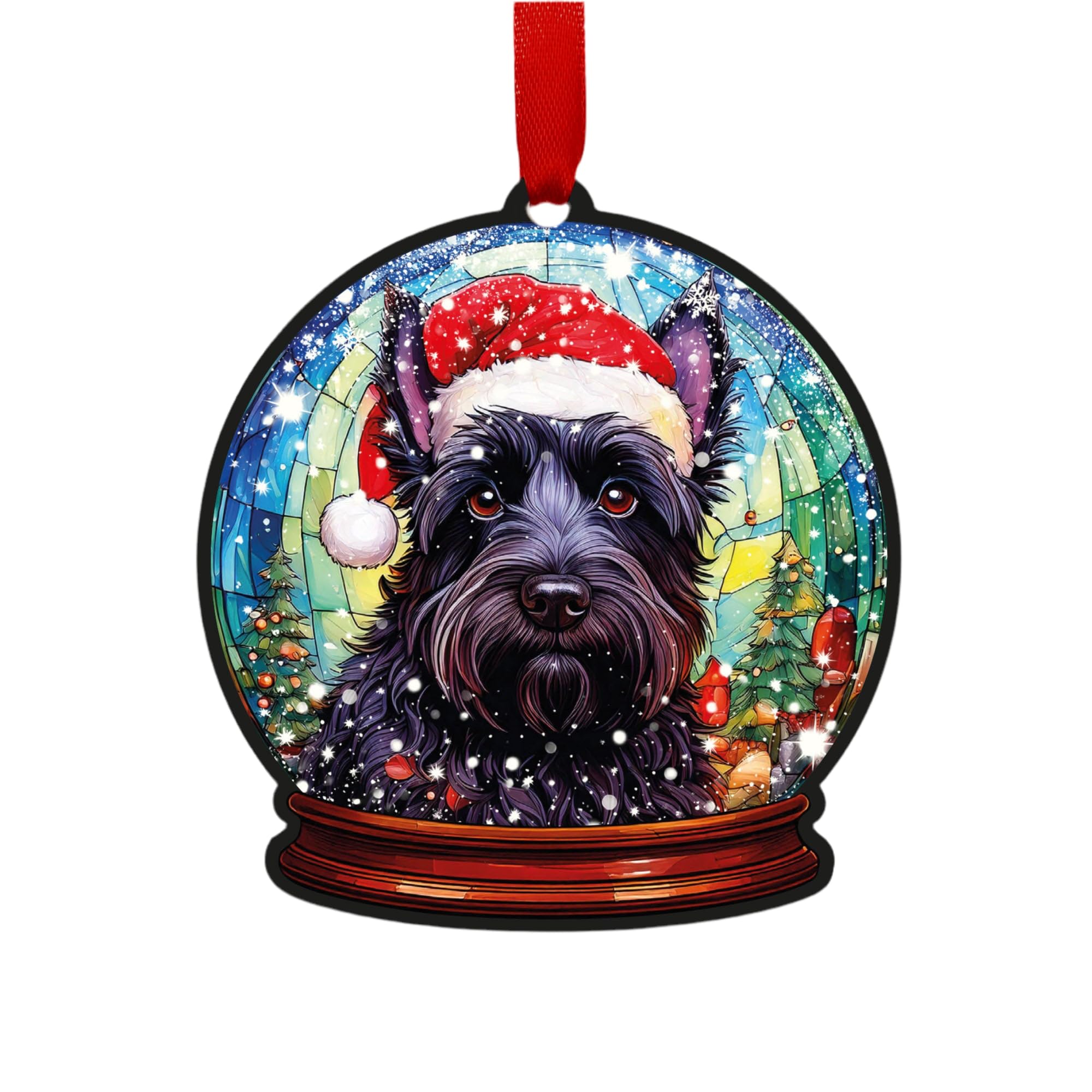 Scottish Terrier Snow Globe Decoration
