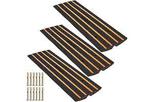 Driveway Curb Ramps for Low Cars: VEVOR's Heavy Duty Rubber Ramps