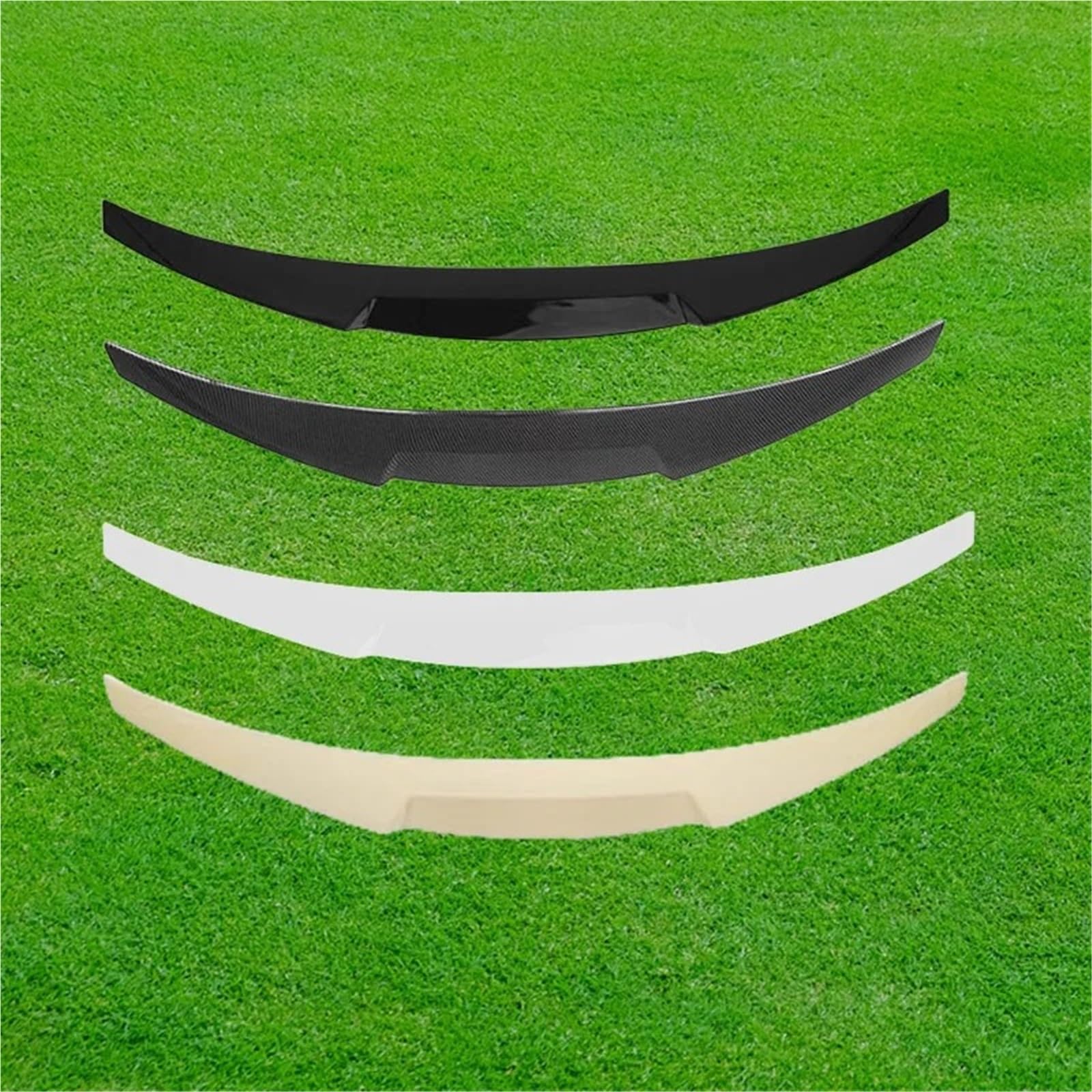 Arrière Becquet pour BMW Série 4 F32 Coupé 2 Portes 2014-2020 Année pour M4 Style Couvercle Coffre Arrière Spoiler Ailes ABS Plastique Tuning Kit Spoiler(Blanc)