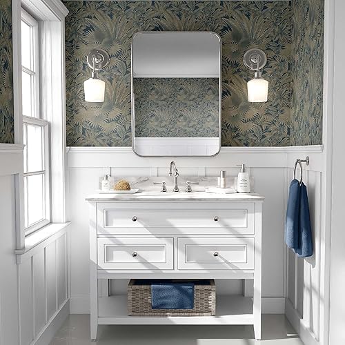 Vista 249 de Tommy Bahama - Papel tapiz para despegar y pegar, papel tapiz tropical para dormitorio, tocador, cocina, vinilo, cobertura de 30.75 pies cuadrados