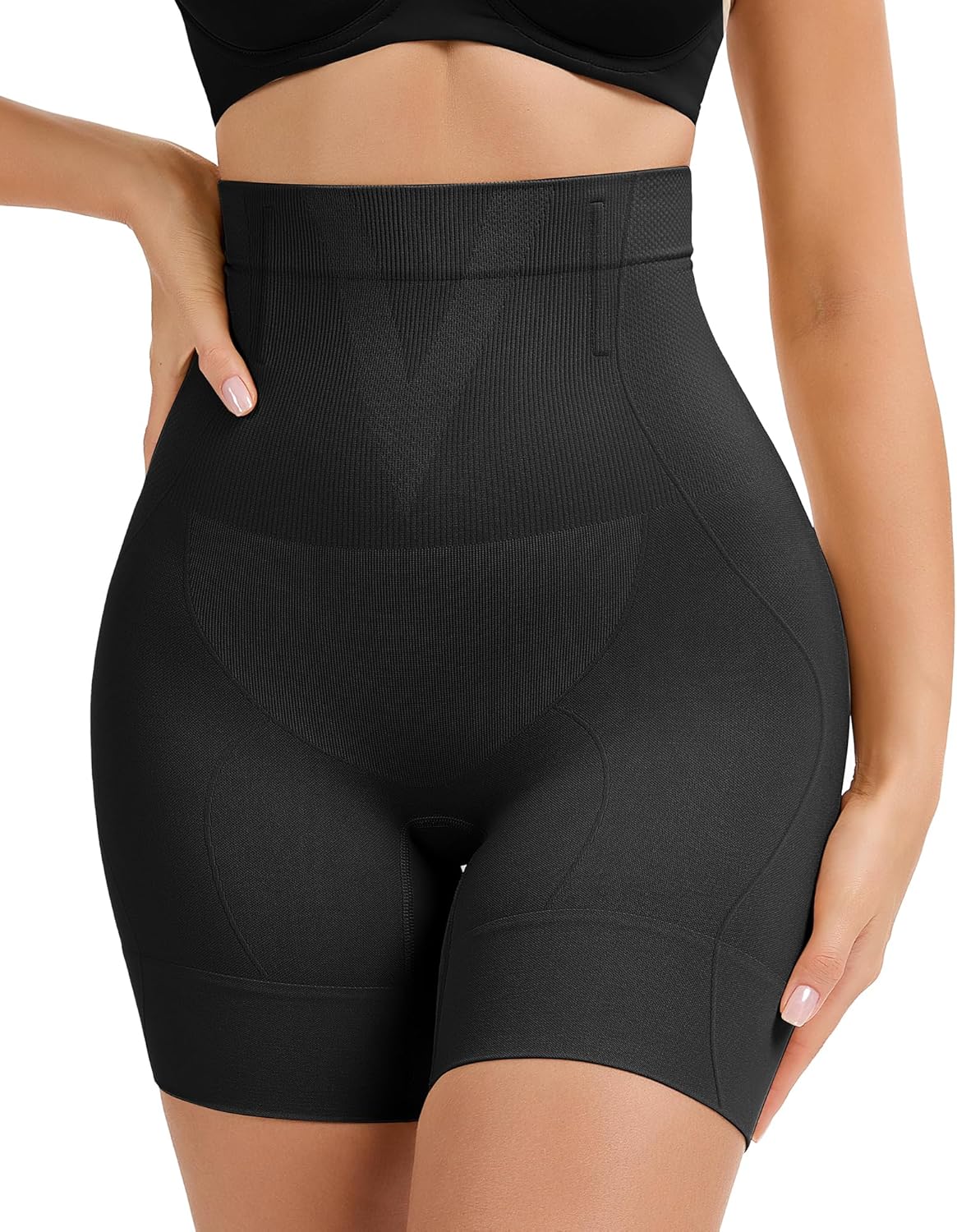 Shapewear Tummy Control Shorts - High Waisted Shapewear Underwear Body Shaper Butt Lifting Shorts Under Dresses
