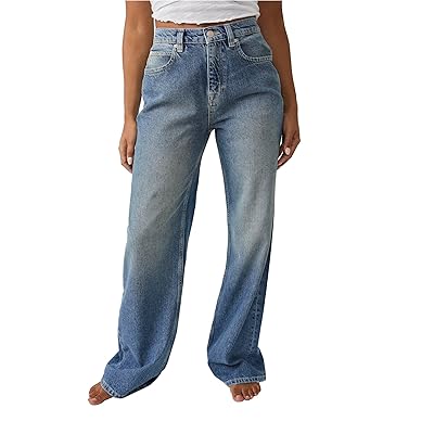 Free People Tinsley Baggy High Rise Skinny Women