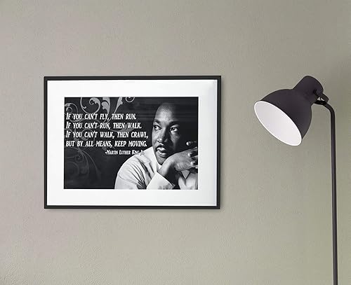 Miniatura 4 de Pósteres para aula con diseño de historia negra para el mes Dr Martin Luther King Jr día MLK, póster inspirador para aula, arte de pared de arte