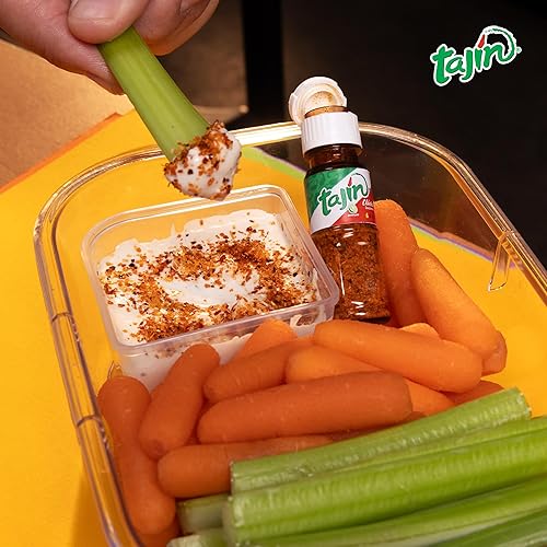 Vista 8 de Tajín Clásico Chile - Mini exhibición de condimentos de lima de 0.35 onzas, 40 mini botellas (paquete de 1)