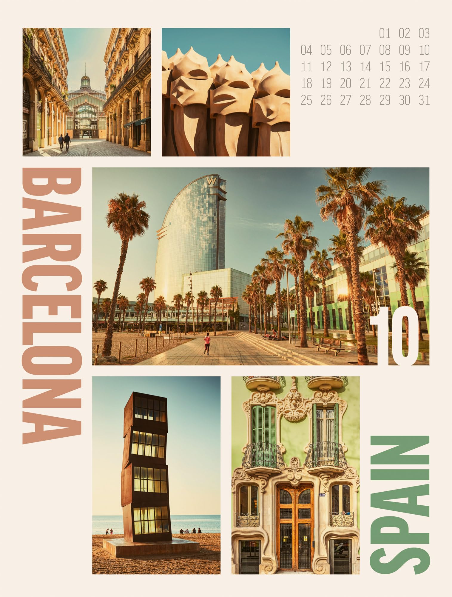 Cities of the World Kalender 2027 | Atmosphärischer Reise-Kalender im großen Hochformat (50x66 cm) | Weltweite Metropolen in Bildcollagen, Bucket-List