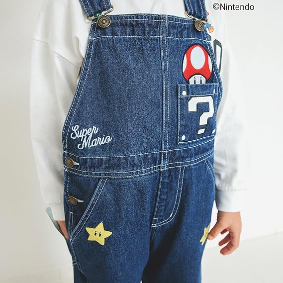 Amazon | [ブリーズ] オーバーオール キッズ マリオ 150 140 130