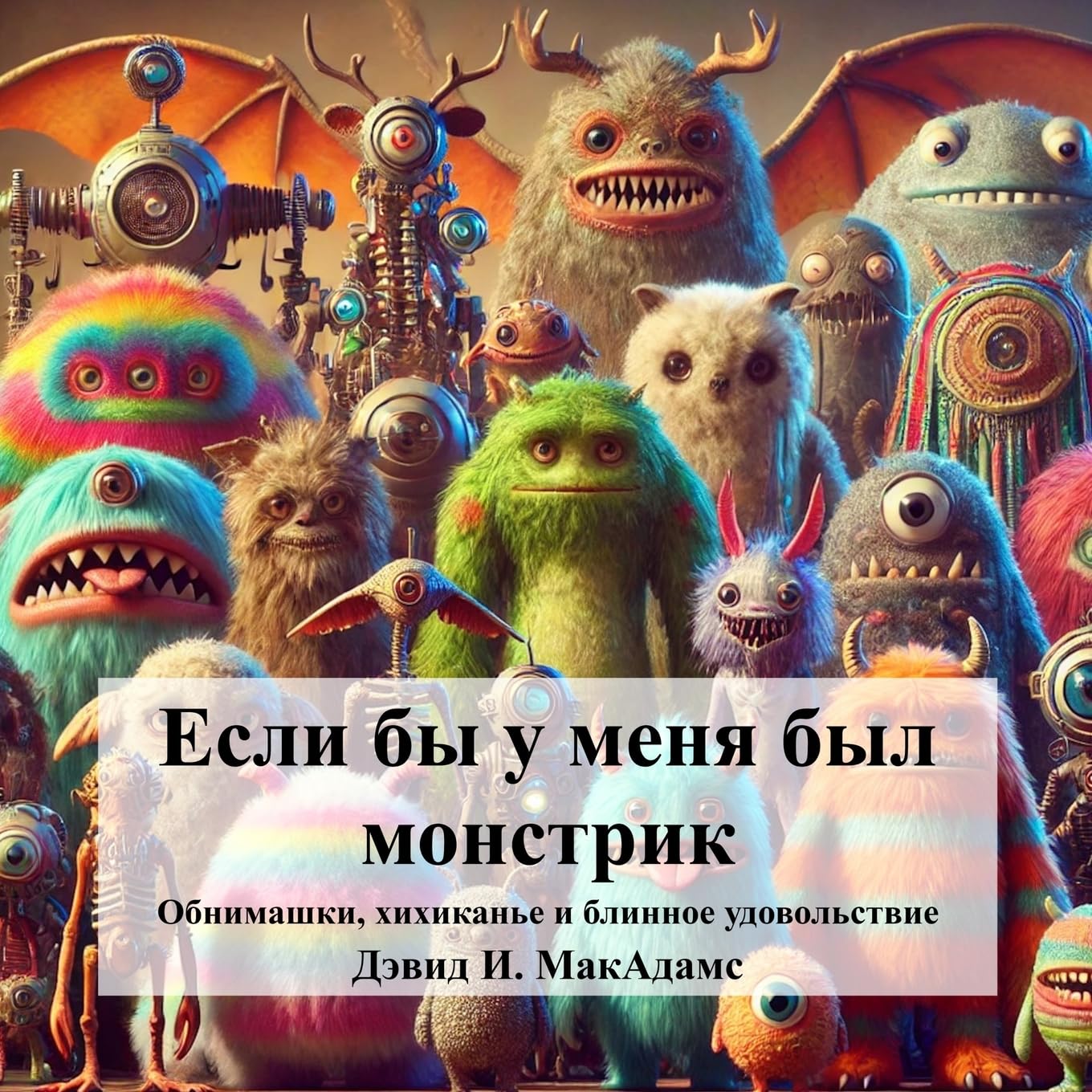 Если бы у меня был монстрик: Обнимашки, хихиканье и блинное удовольств (Вдохновляющие к&)