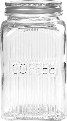 Tala Glass Coffee Storage Canister, Clear | 1250 ml