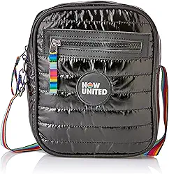 Bolsa Transversal, Pequena, Now United, Preto