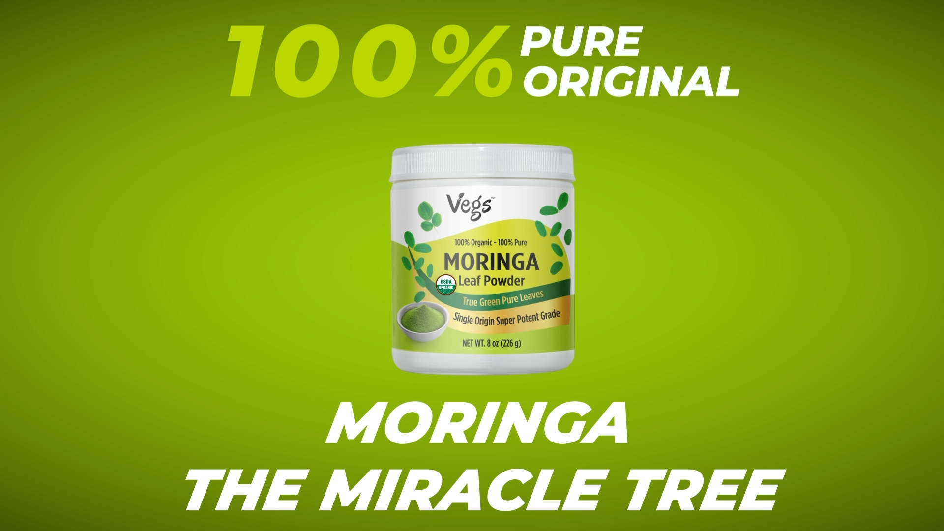 Amazon.com: Vegs Moringa Powder, The Real Green Freeze Dried