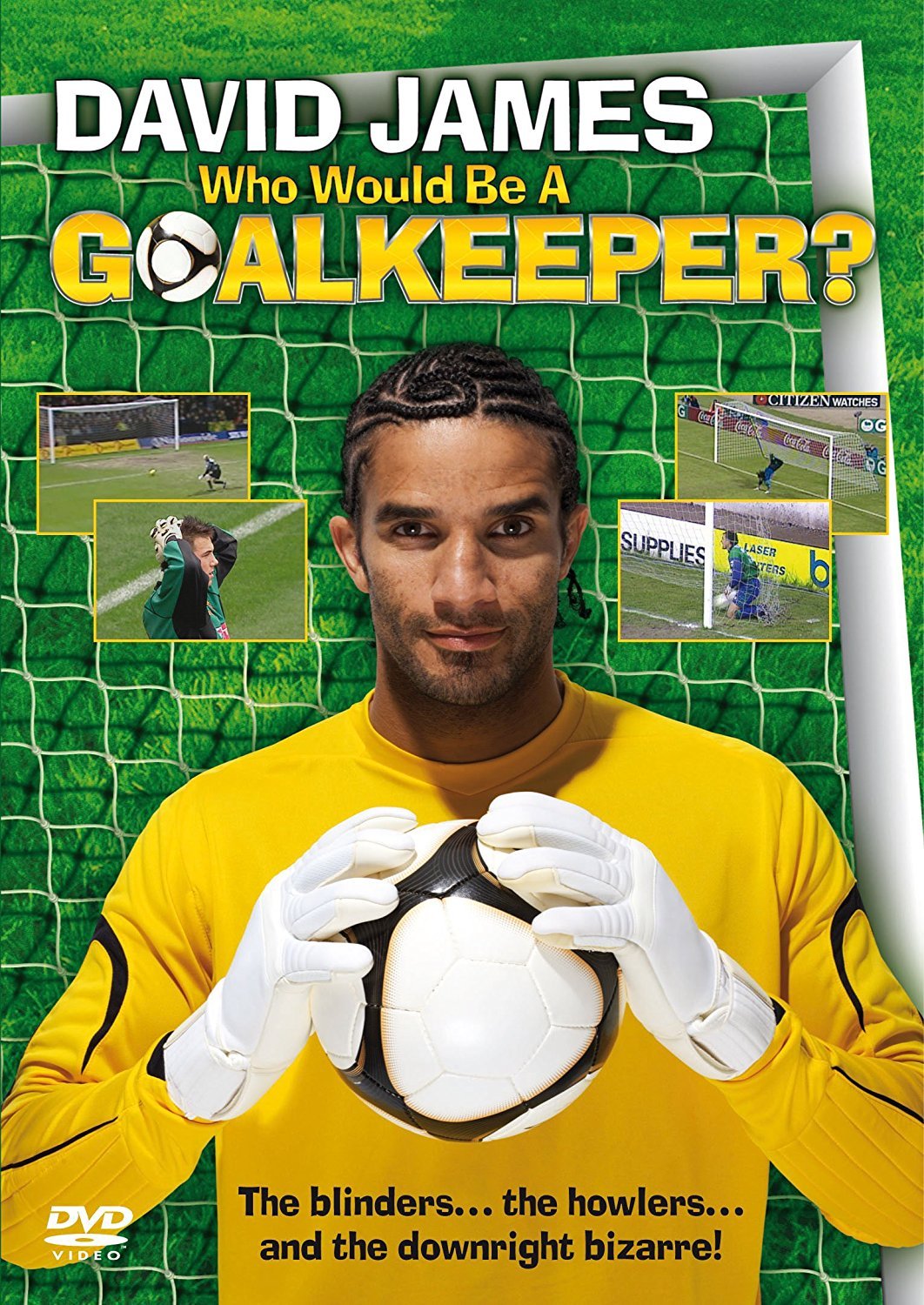 David James Presents Who Would Be a Goalkeeper DVD FREE SHIPPING